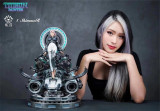【Pre order】Jieyue X ShimmeR Mechanical armor series 1/6 NINA-02 Resin Statue