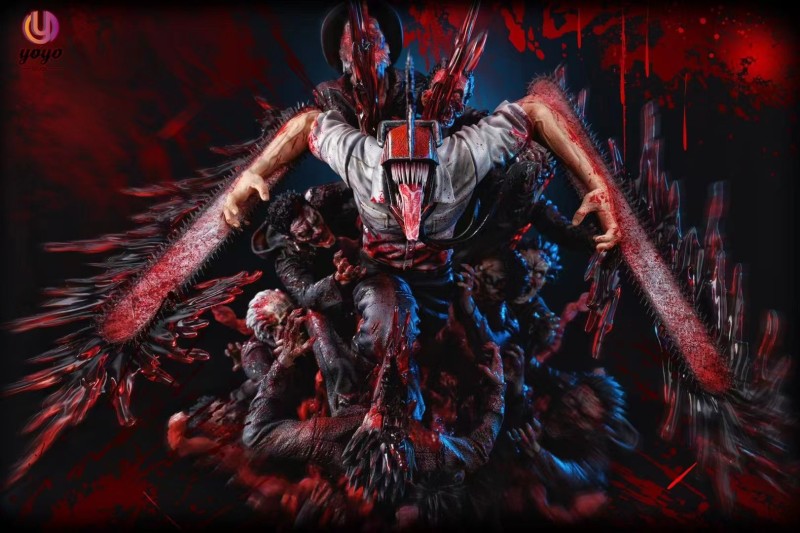 【In Stock】YOYO Studio Chainsaw man デンジ 1/6 Resin Statue