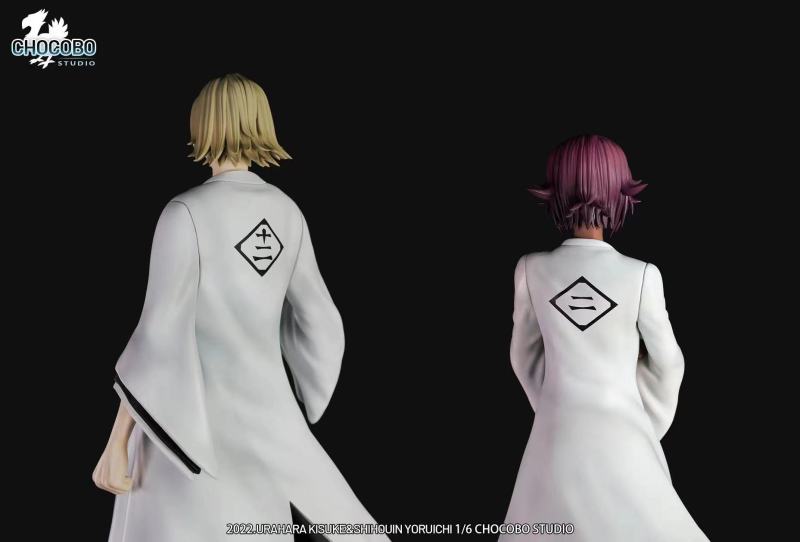 【In Stock】CHOCOBO Studio BLEACH Urahara Kisuke&Shihouin Yoruichi 1/6 Resin statue