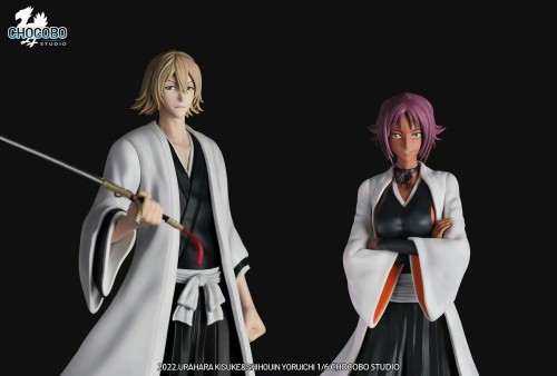 【In Stock】CHOCOBO Studio BLEACH Urahara Kisuke&Shihouin Yoruichi 1/6 Resin statue