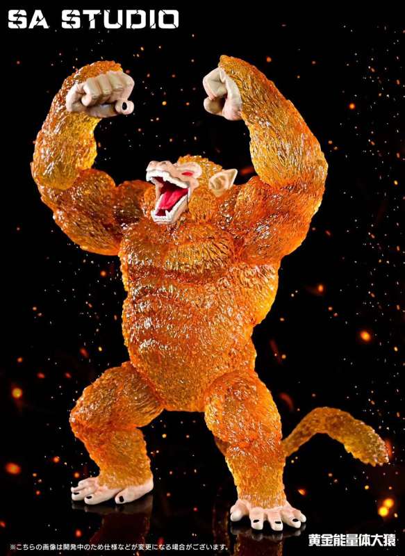【Preorder】SA Studio Dragon Ball Energy body Gold Goku the Great Ape Resin Statue