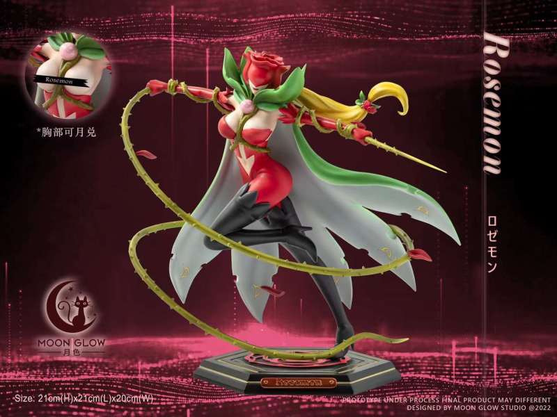 【Pre order】Moon Glow Studio Digimon Adventure Rosemon Resin Statue