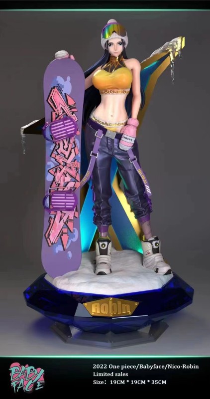 【In Stock】Baby face Studio ONE PIECE Athletic girl Nicole Robin Resin Statue