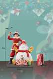 【Pre order】Happy studio Dragon Ball Christmas Goku&Christmas Snowman Buu 1/6 Resin Statue