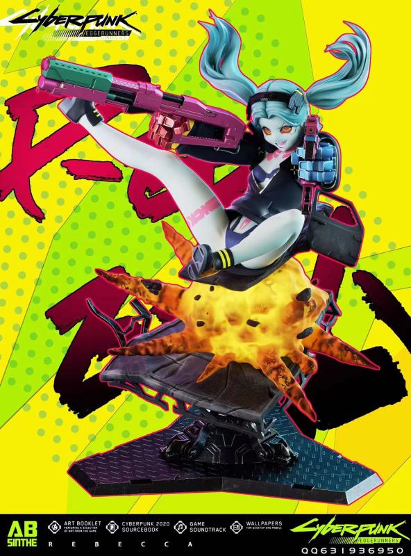 【In Stock】ABsinthe Studio Cyberpunk: Edgerunners Rebecca 1/6 Resin statue