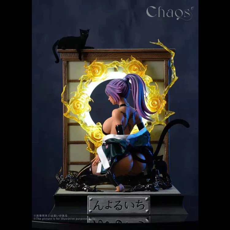 【In Stock】CHAOS Studio BLEACH The Cat Shihouin Yoruichi Resin Statue Deposit