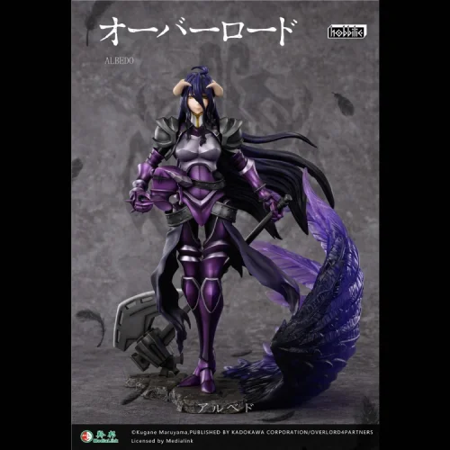 【In Stock】hobbilic Overlord albedo Dark Knight Ver 1/7 resin statue