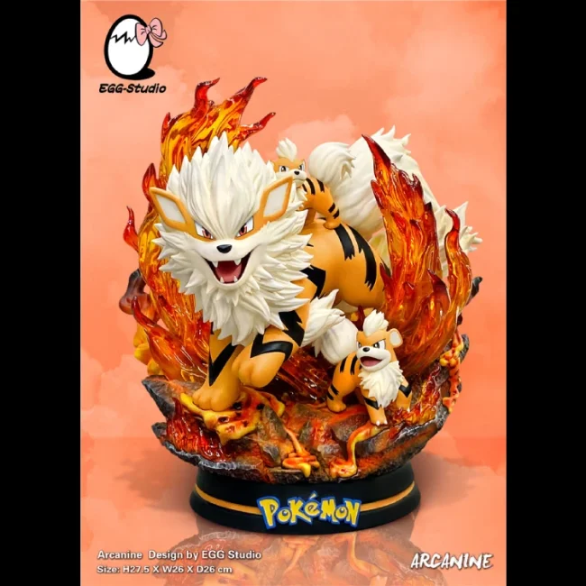 【In Stock】EGG-Studio Pokemon Arcanine resin statue
