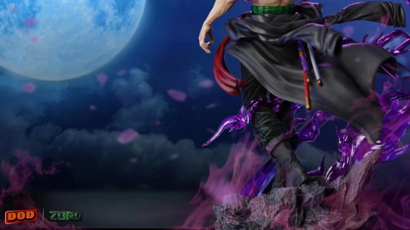 【In Stock】DOD X ZORO Studios ONE PIECE Swing the knife Zoro Resin statue