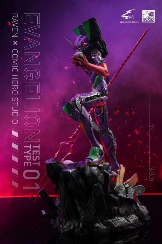 【Pre order】RAVEN STUDIO x Comic Hero Studio EVA EVANGELION-01 Resin Statue