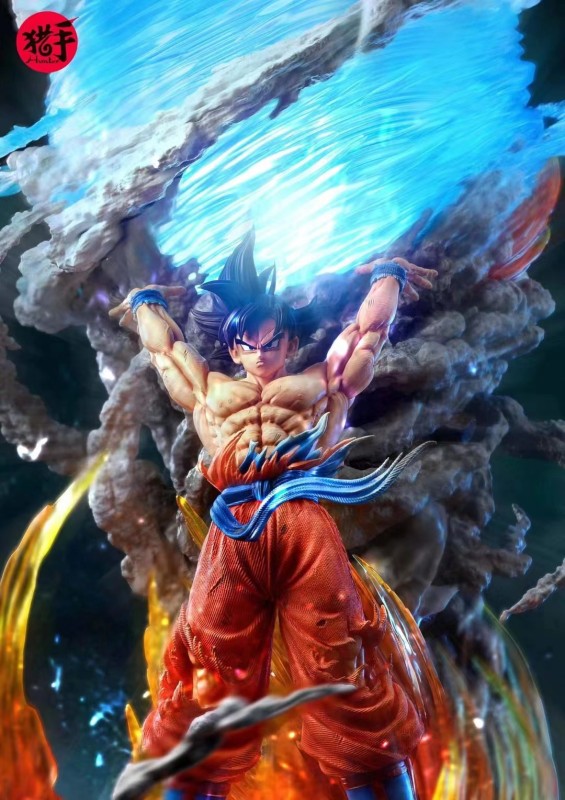 【In Stock】Hunter Studio Dragon Ball Spirit Bomb Goku Poly Statue