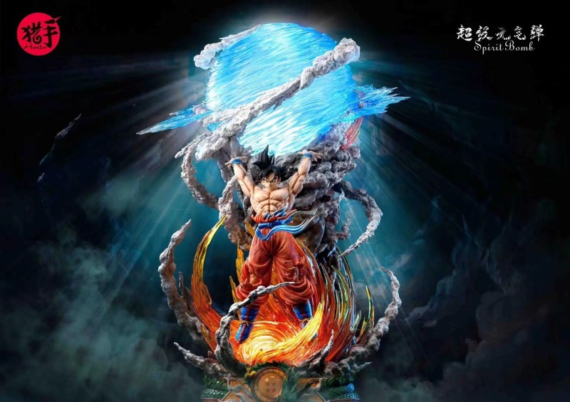 【In Stock】Hunter Studio Dragon Ball Spirit Bomb Goku Poly Statue