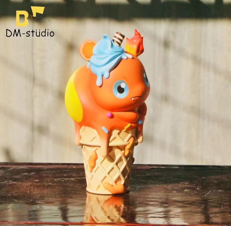 【Pre order】DM Stuiso Pokemon Charmander Ice Cream Resin Statue