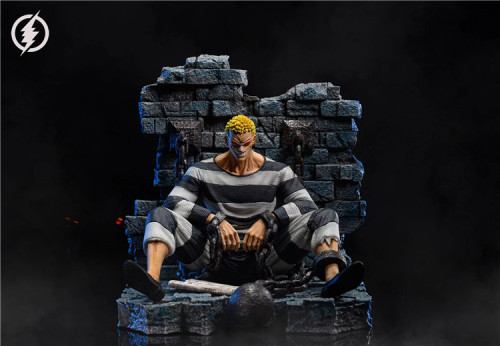 【In Stock】Lightning Studio One Piece prison Donquixote Doflamingo Resin Statue