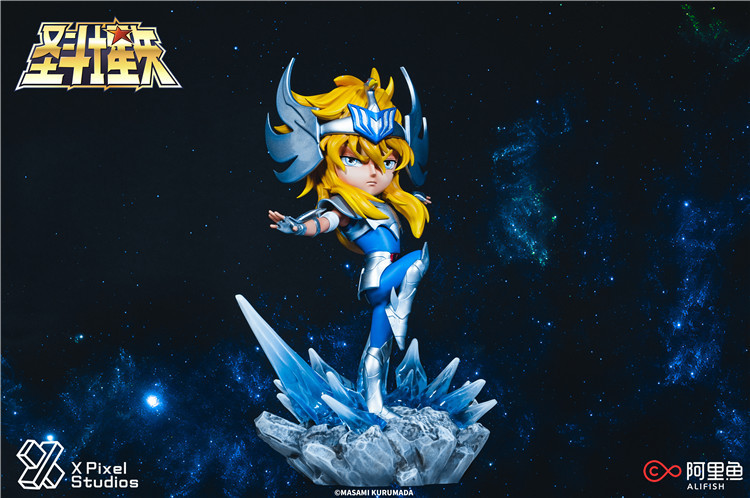 【Pre order】XPixel Studios Saint Seiya Hyoga POLY statue (Copyright)