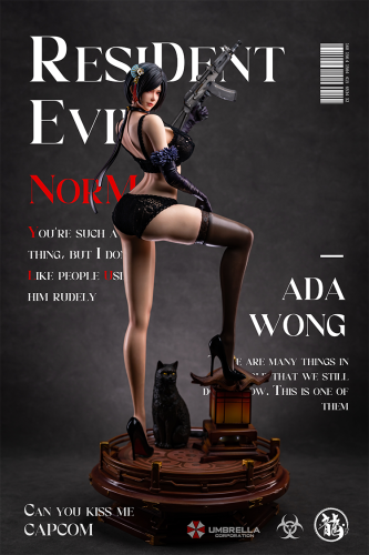 【In Stock】Dragon Studio Resident Evil Cheongsam  Ada Wong​ 1/4 Scale Resin Statue