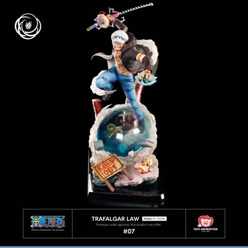 【In Stock】Tsume Ikigai ONE PIECE Trafalgar D. Water Law 1/6 copyright resin statue