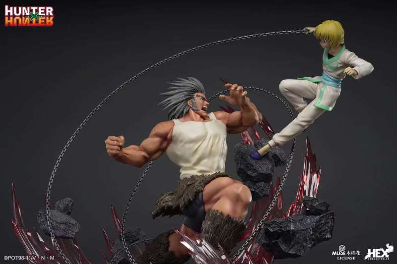 【Pre order】HEX Collectibles Studio HUNTER×HUNTER Kurapika VS Uvogin Copyright 1/6 Resin statue