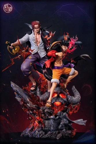 【Pre order】Ambition Studio One Piece Luffy&Shanks Resin Statue