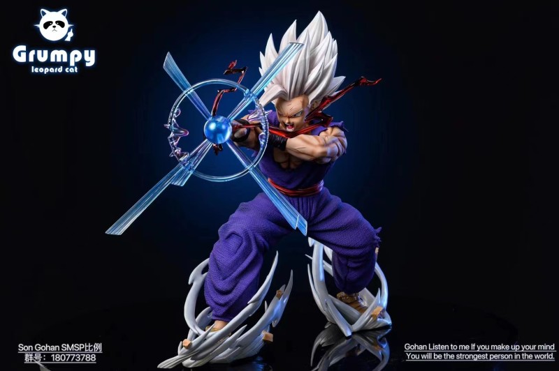 【Pre order】Grumpy Icopard cat Studio Dragon Ball Beast Gohan Resin statue