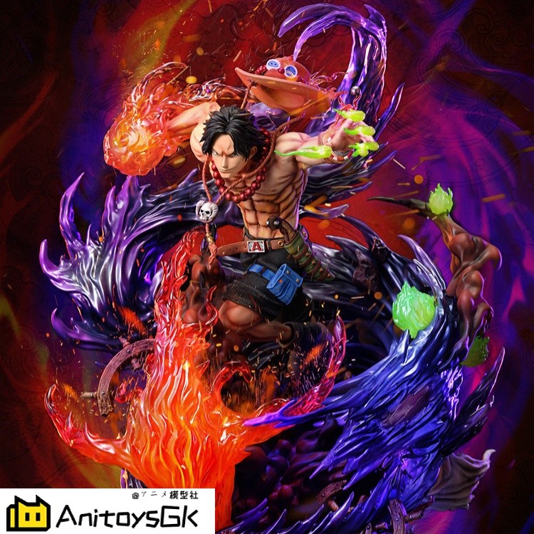 【Pre order】PILOT Studio One Piece Portgas·D· Ace Resin Statue