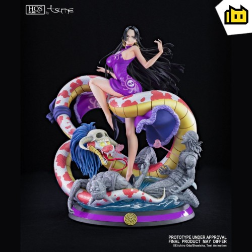 【In Stock】TSUME HQS PLUS ONE PIECE 1/4 Boa Hancock Resin Statue (Copyright)