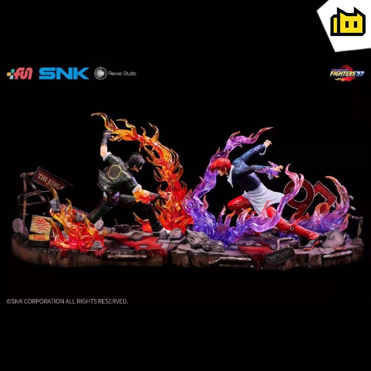 【In Stock】Revive Studio KING OF FIGHTERS Iori Yagami VS Kyo Kusanagi Resin Statue Deposit (Copyright)