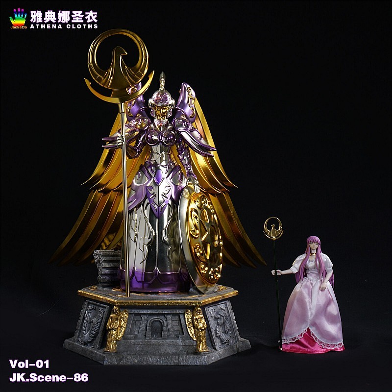 【Pre order】JacksDo Studio Saint Seiya Athena Saint Cloth Sanshen Sacred Clothes 1/6 Resin Statue
