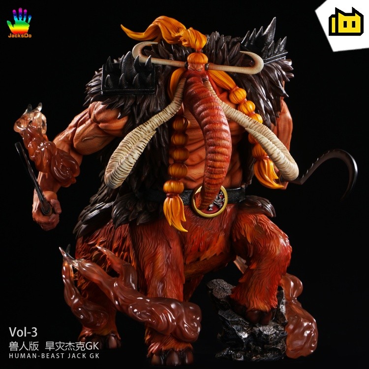 【In Stock】JacksDo One Piece POP HUMAN Beast Jack Resin Statue