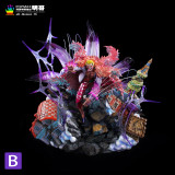 【In Stock】JacksDo One Piece POPMAX Doflamingo Base - Holy Ammo·GODSLED Resin Statue