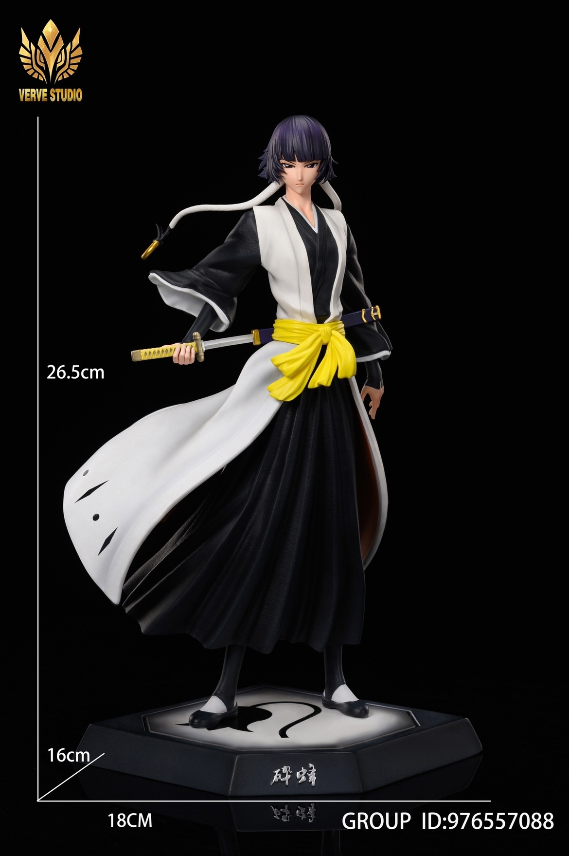 In Stock】Verve Studio BLEACH Gotei 13 Soi Fon2.0 1/6 Resin Statue