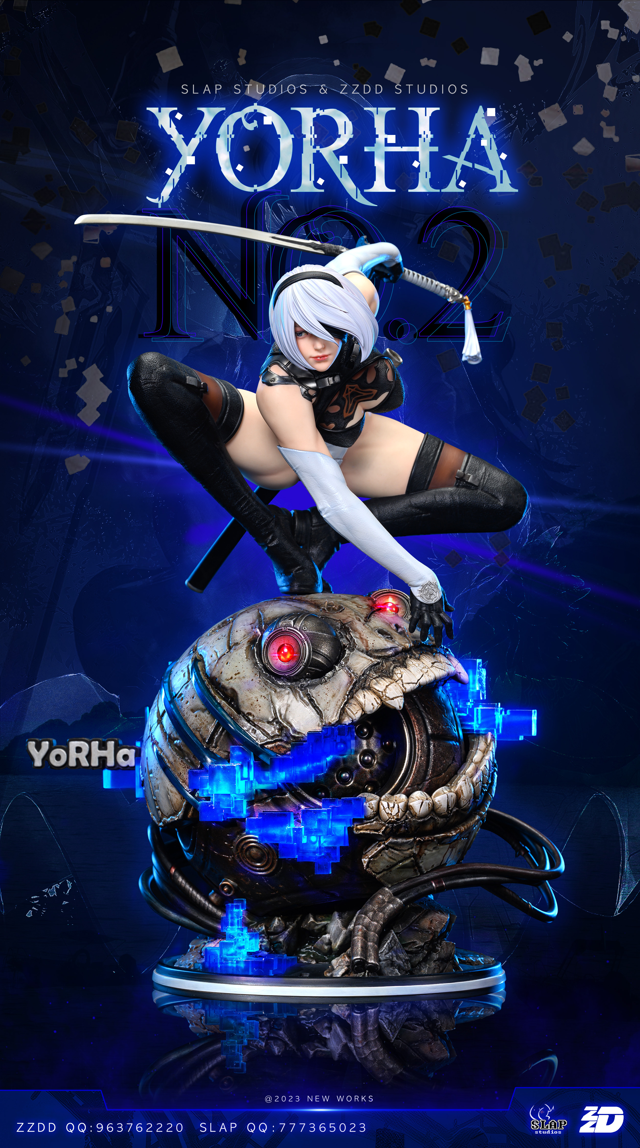 In Stock】Slap Studio xx ZZDD Studio NieR:Automata YoRHa No.2 Type