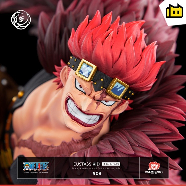 【Pre order】Tsume IKIGAI One Piece Eustass Kid 1/6 Resin Statue (Copyright)