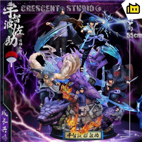 【Pre order】Crescent-Studio Naruto Uchiha Sasuke a lifetime Resin Statue