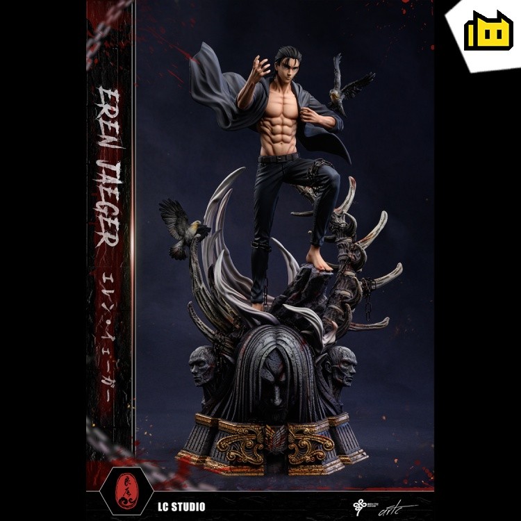 【In Stock】LC Studios Attack on Titan Eren Jaeger 19 year old Resin Statue
