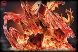 【In Stock】Fantasy studio Pokemon GX Evolutionary group Blaziken Resin Statue