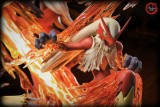 【In Stock】Fantasy studio Pokemon GX Evolutionary group Blaziken Resin Statue