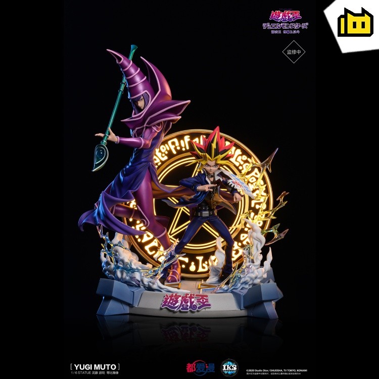 【In Stock】Iron Kite Studio Yu-Gi-Oh 遊☆戲☆王 Dark Magician 1/6 Resin Statue (Copyright)