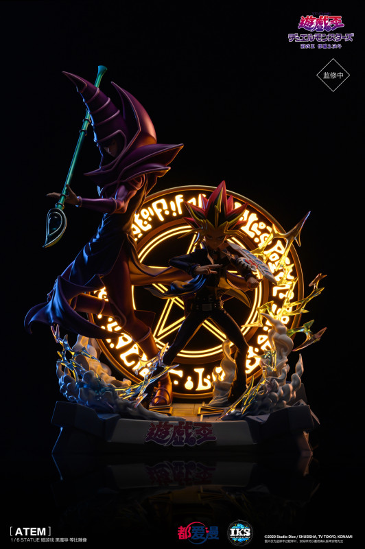 【In Stock】Iron Kite Studio Yu-Gi-Oh 遊☆戲☆王 Dark Magician 1/6 Resin Statue (Copyright)
