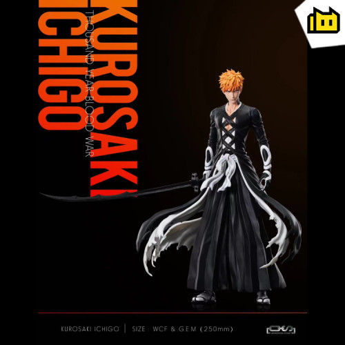 【Pre order】QS Studio BLEACH Bankai 天鎖斬月 Kurosaki Ichigo 1/8 Resin Statue
