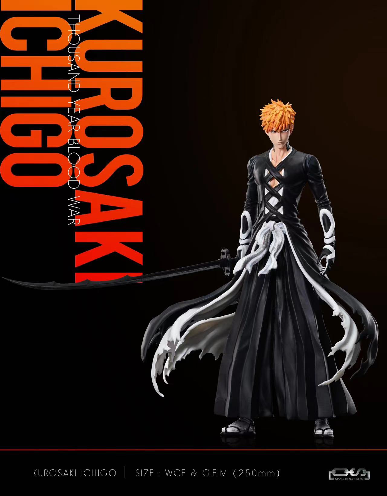Pre order】QS Studio BLEACH Bankai 天鎖斬月 Kurosaki Ichigo