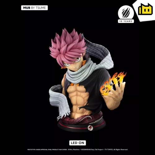 【In Stock】TSUME MUB FAIRY TAIL Etherious • Natsu • Dragneel 1/1 Bust Resin Statue (copyright)