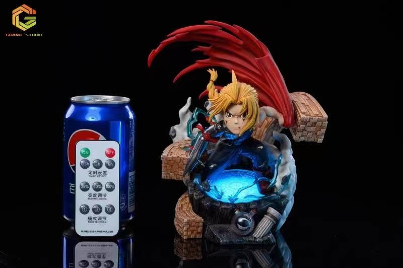 【In Stock】Grand Studio Fullmetal Alchemist Edward Elric WCF Scale PU statue