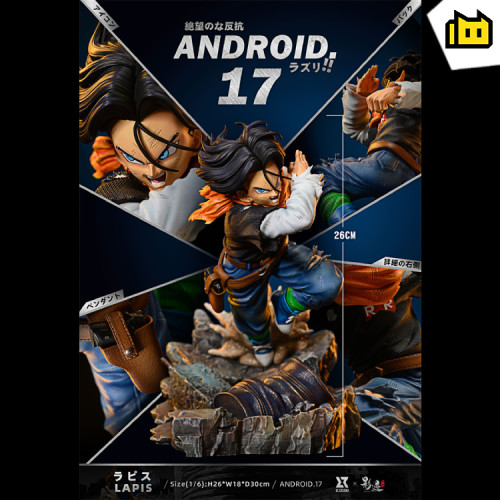 【In Stock】Z-studio Dragon Ball Android 17 1/6 Resin Statue