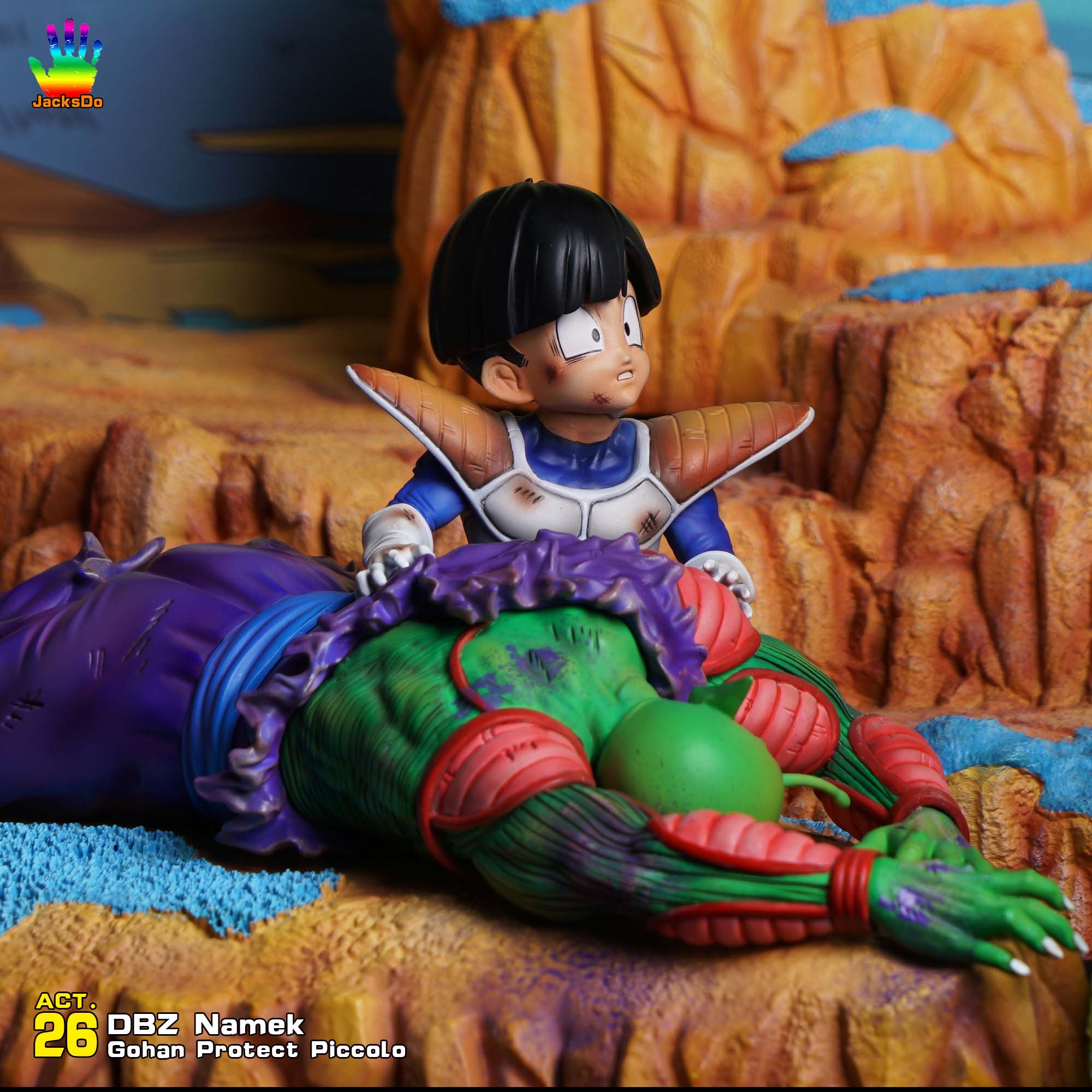 In Stock】JacksDo Studio Dragon Ball Z ACT.26 Gohan Protect
