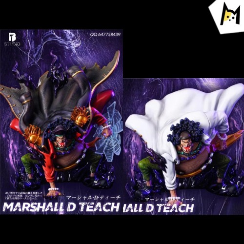 【In Stock】BT Studio One Piece Top Battle POPMAX  Black Beard Vs White Beard  Resin statue