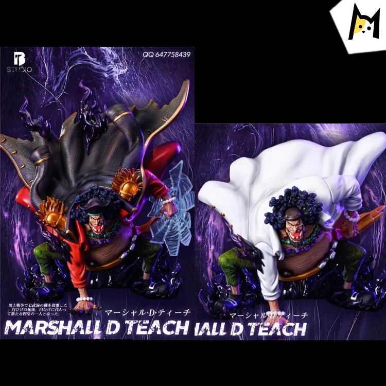 【In Stock】BT Studio One Piece Top Battle POPMAX  Black Beard Vs White Beard  Resin statue