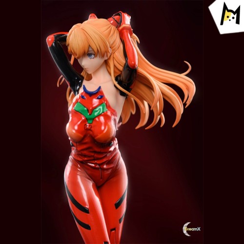 【In Stock】MR.J Studio x DreamX Studio EVA Asuka Langley Soryu 1/7 Resin Statue