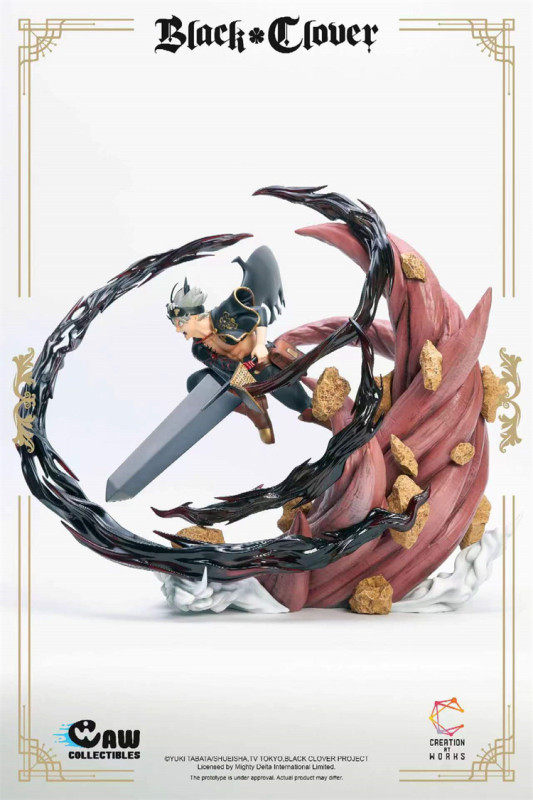 【Pre order】Creation at works Black Clover Asta 1/6 Resin statue (Copyright)