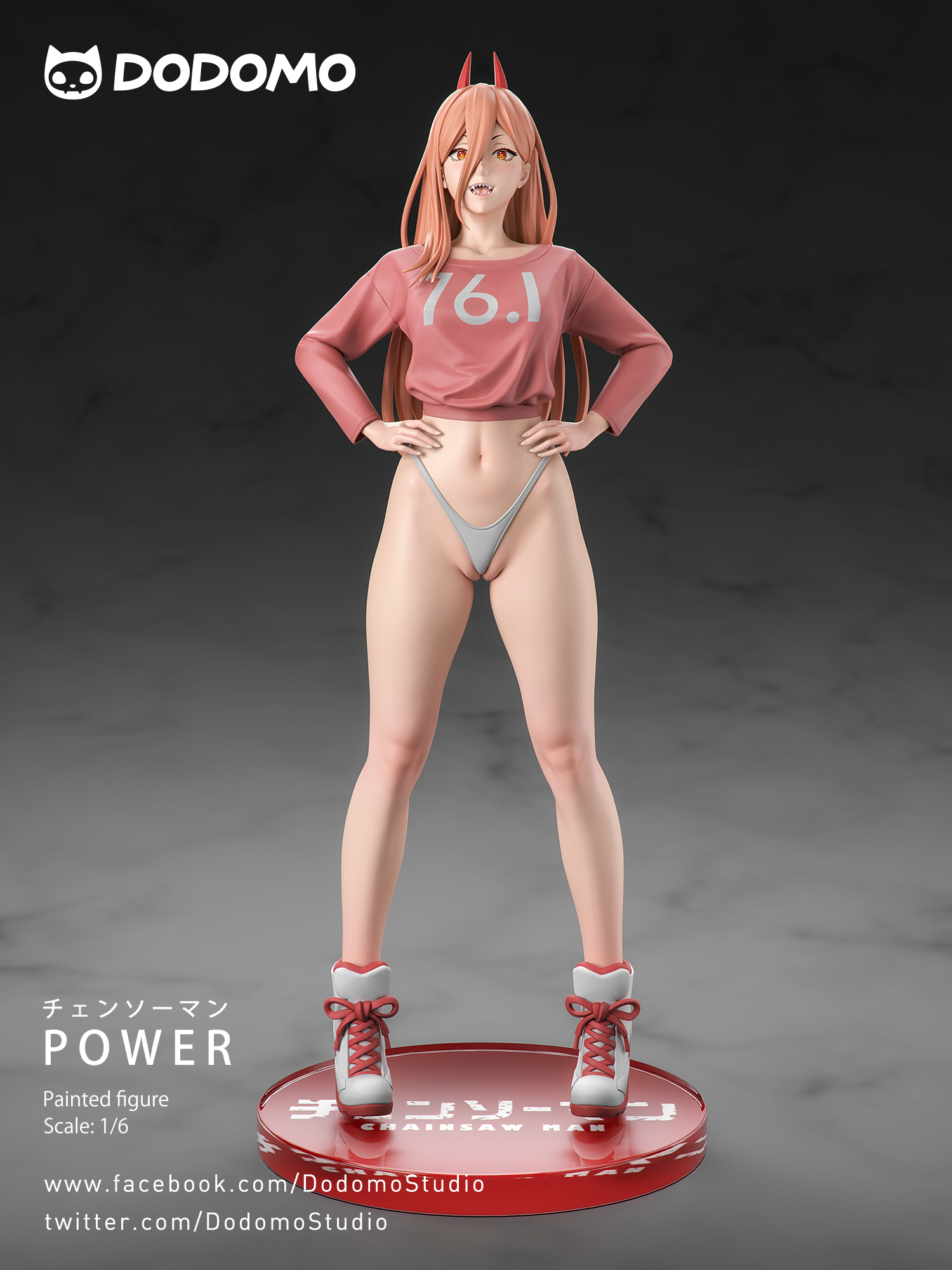 In Stock】Dodomo Studio Chainsaw Man Power 1/6 Resin Statue